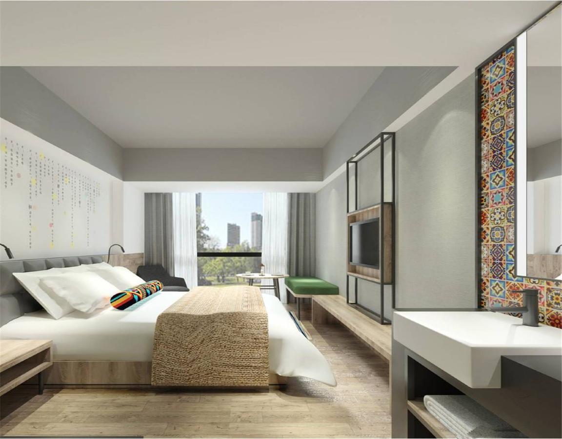 Qiu Guo Hotel Hua Mao Chaoyang  المظهر الخارجي الصورة